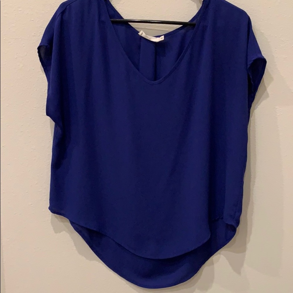Blue Blouse from Nordstrom